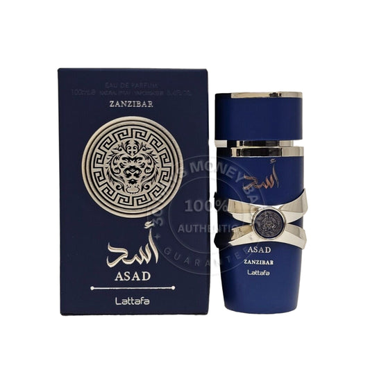 Lattafa Asad Zanzibar 3.4 Oz / 100 Ml Eau De Parfum Spray for Men